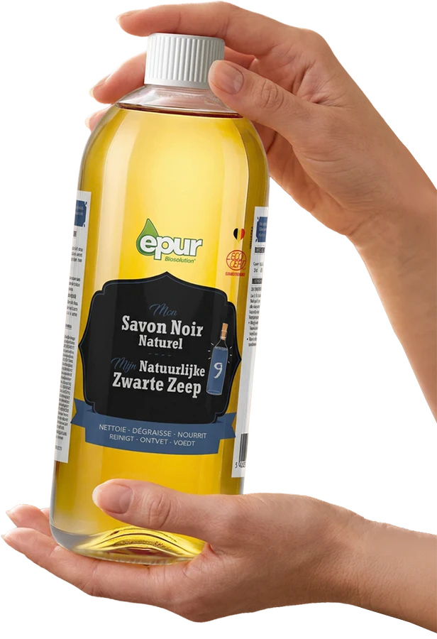 Epur natuurlijke zwarte zeep, fles van 750 ml