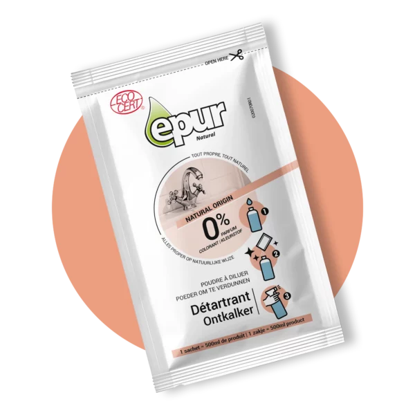 1020070 Détartrant 20 g Nettoyant détartrant en poudre à diluer ECOCERT