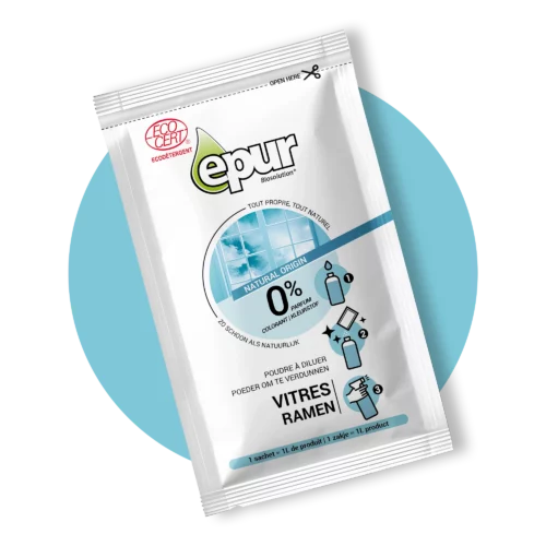 Nettoyant vitres en poudre à diluer ECOCERT