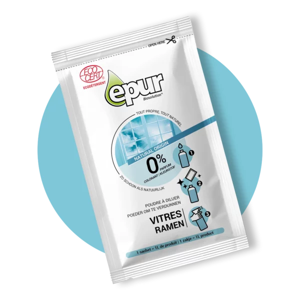 Nettoyant vitres en poudre à diluer ECOCERT