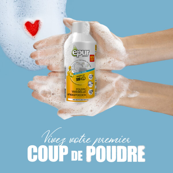 Hand dishwashing powder