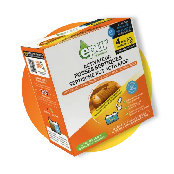 Activateur fosses septiques en sachets