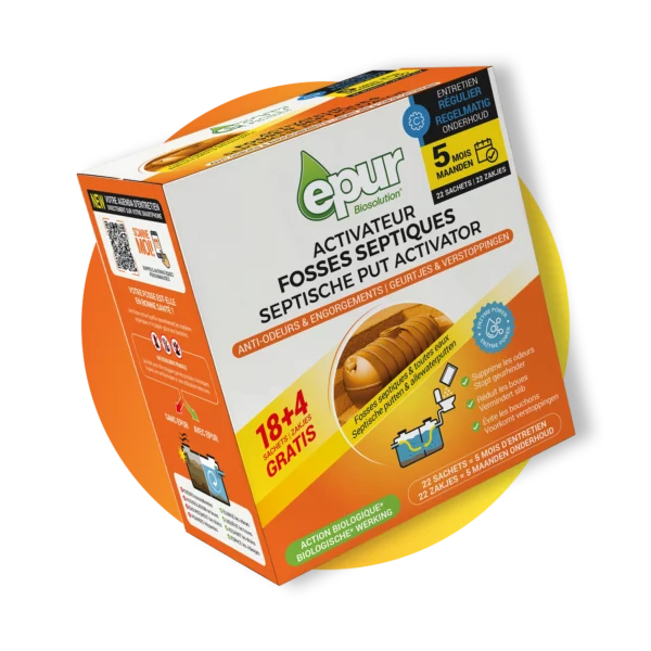 Activateur fosses septiques en sachets