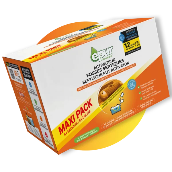 Activateur fosses septiques en sachets