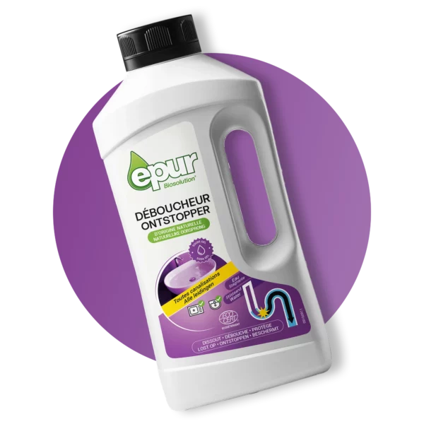 Déboucheur toutes canalisations soude gel ECOCERT